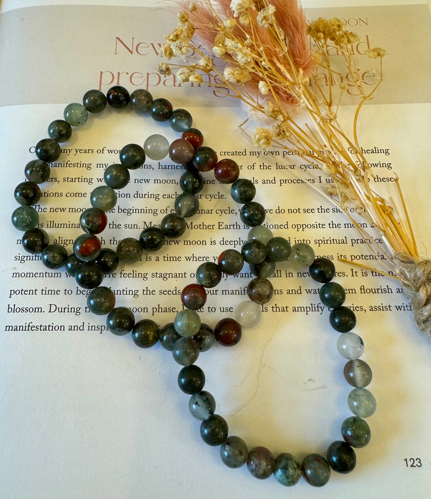 Bloodstone Bracelet