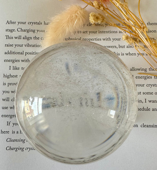 Clear Quartz Sphere