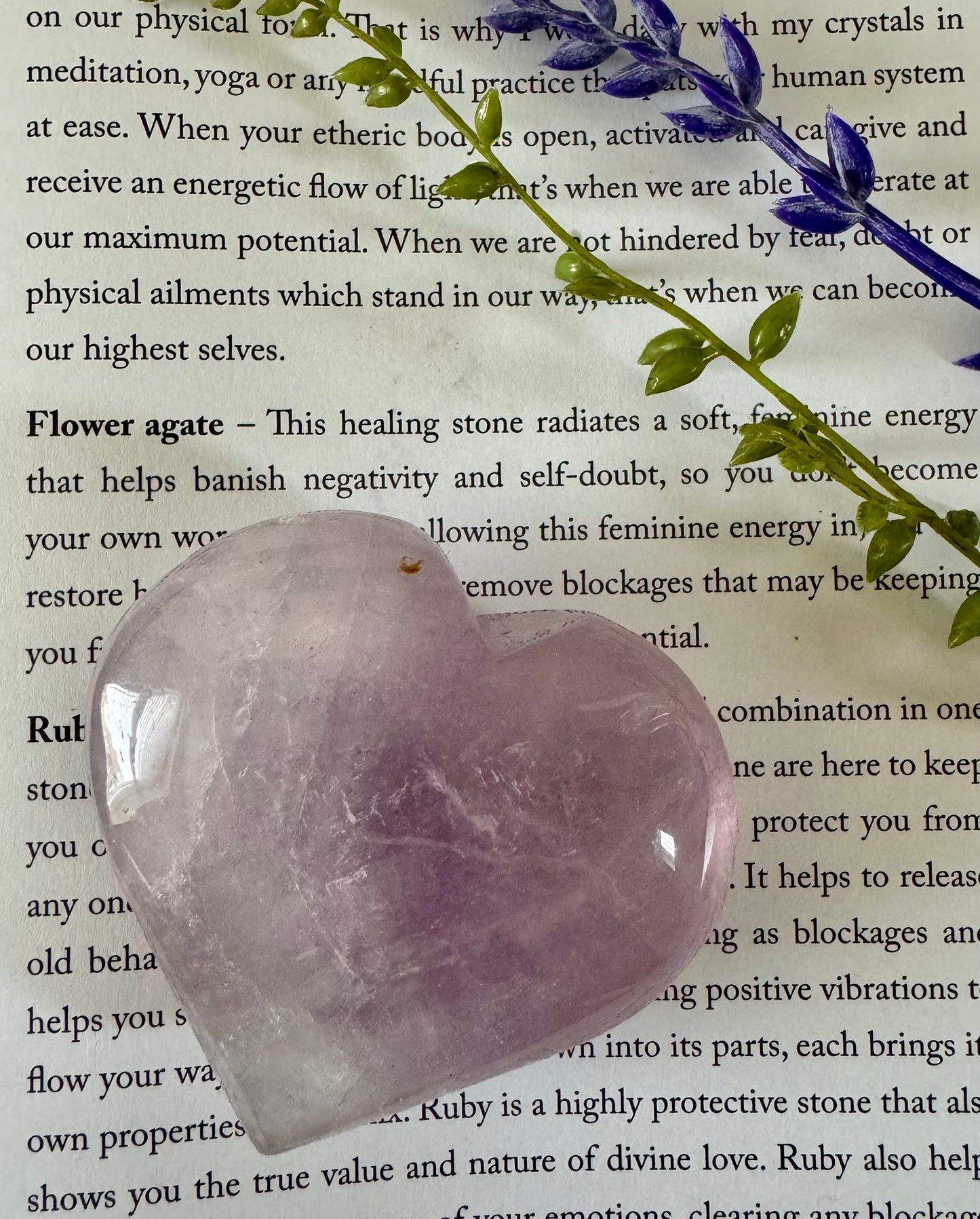 Amethyst Heart