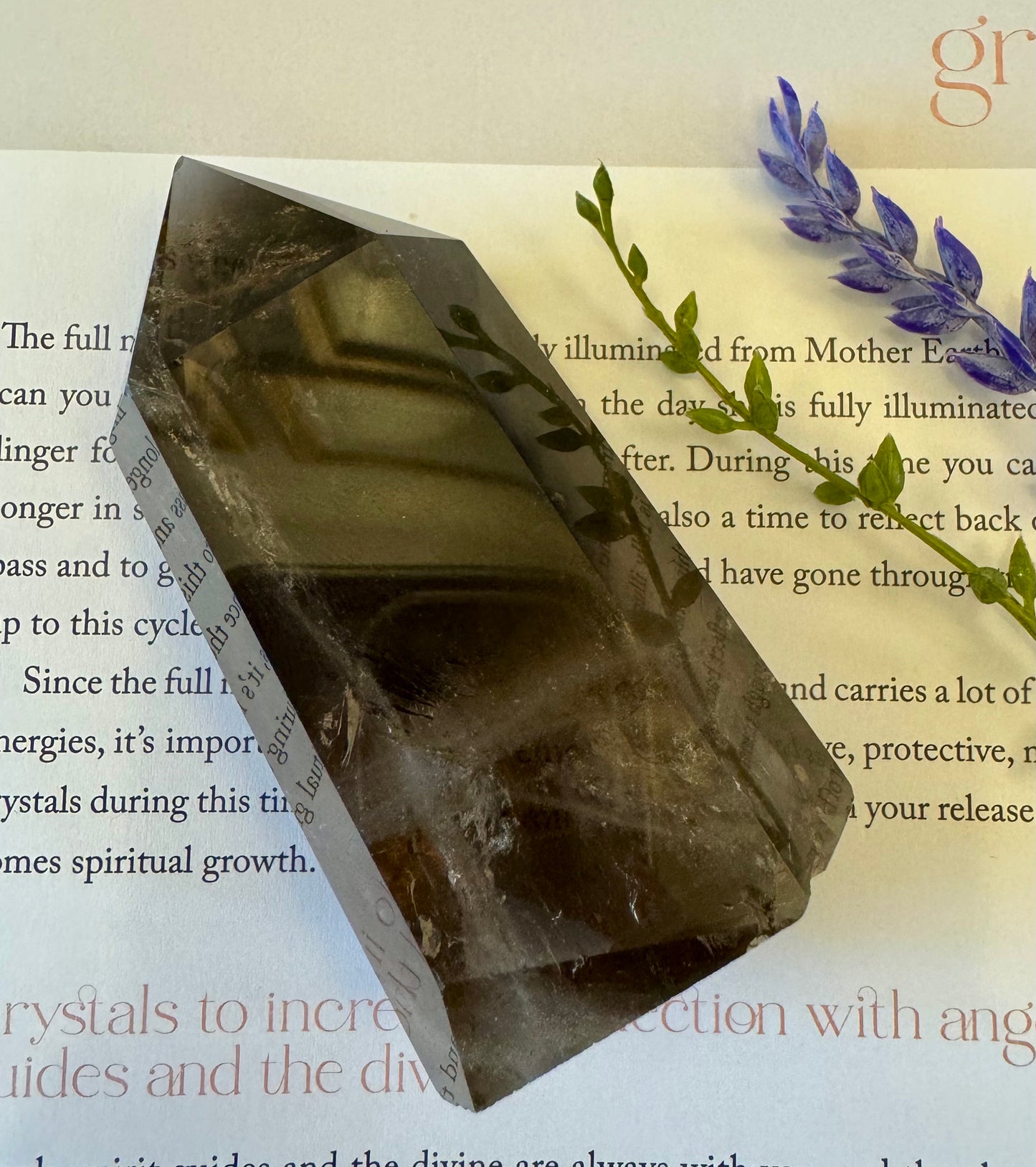 Smokey Quartz Point 4