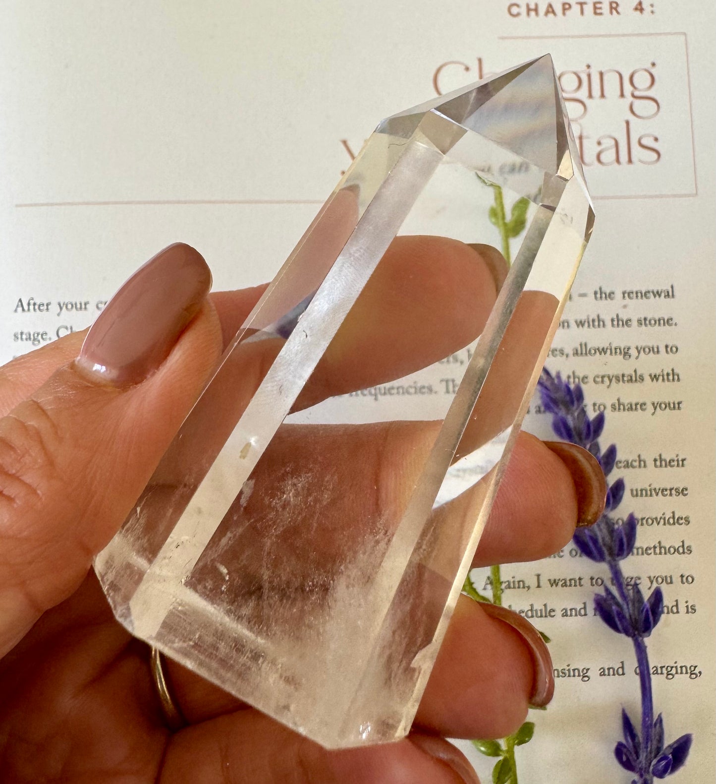 Clear Quartz Point 4