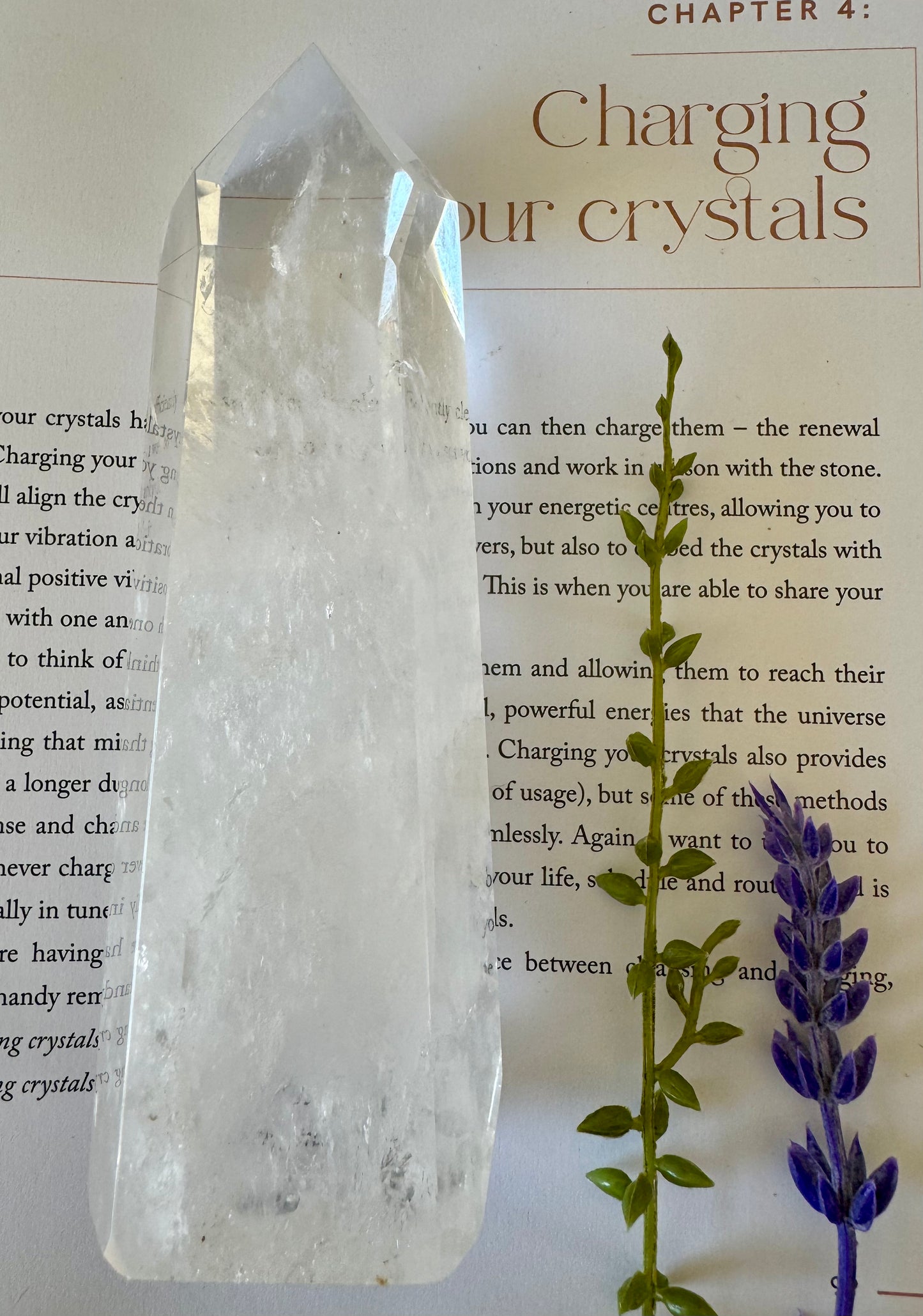 Clear Quartz Point 1