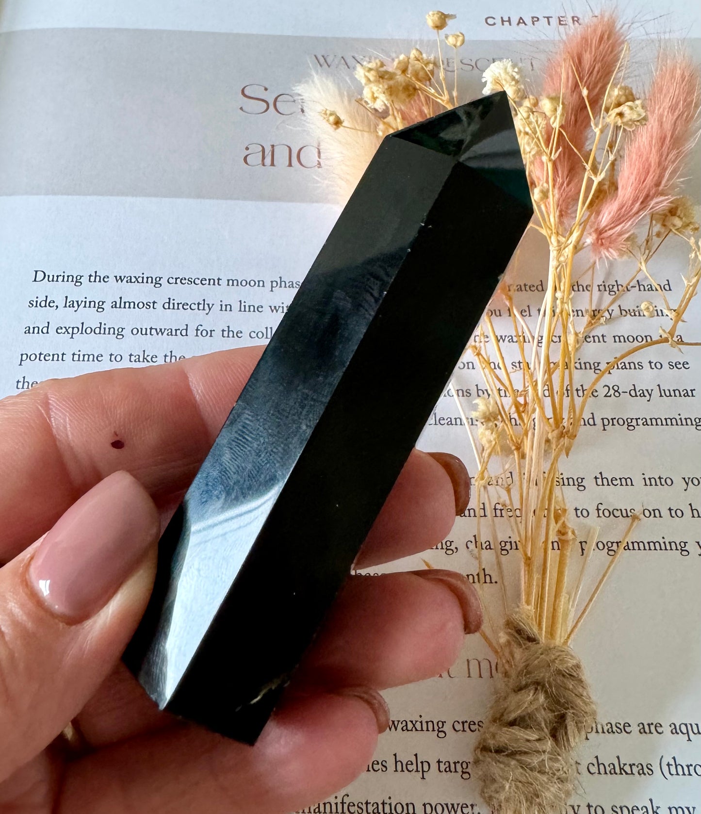 Black Obsidian Point 3