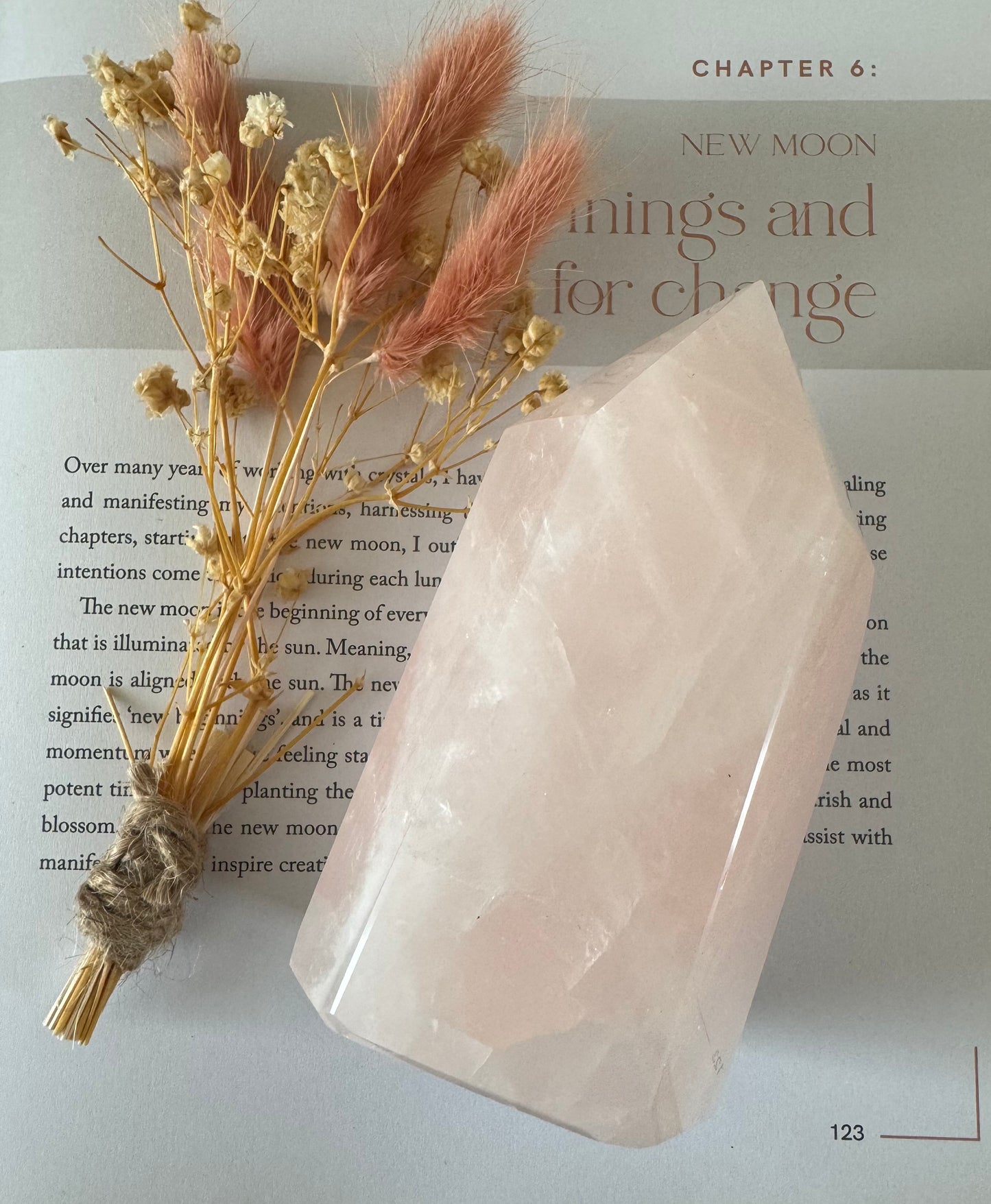 Rose Quartz Point 1