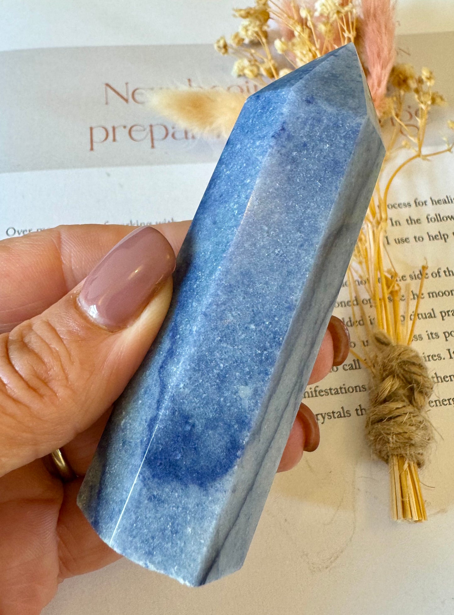 Blue Aventurine Point 2