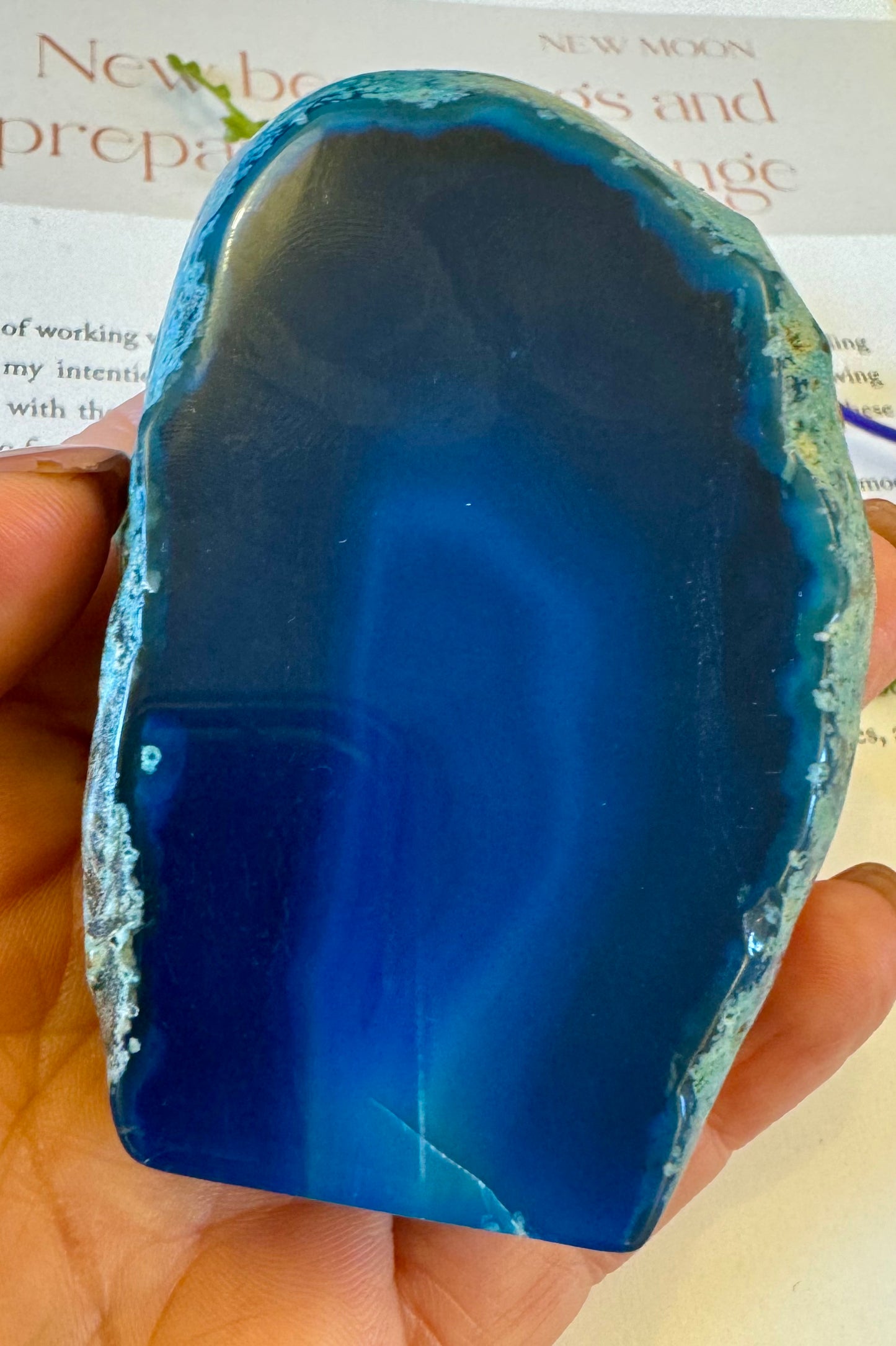 Blue Agate Freeform 2