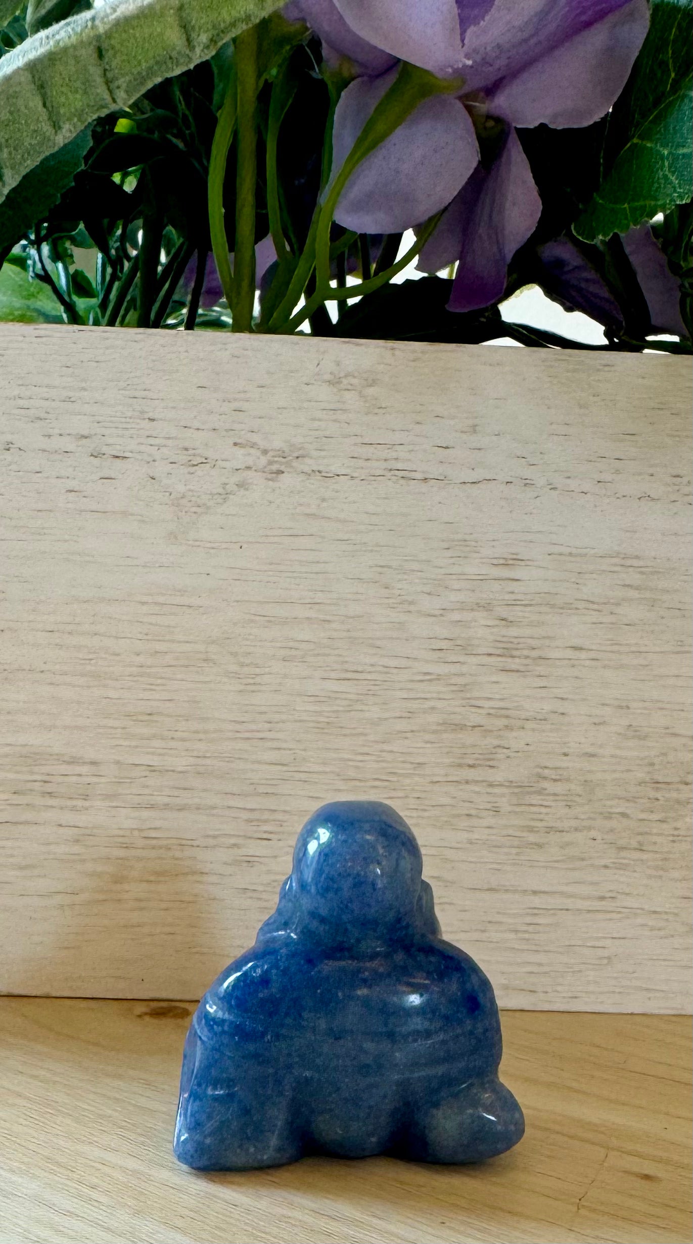 Blue Aventurine Buddha