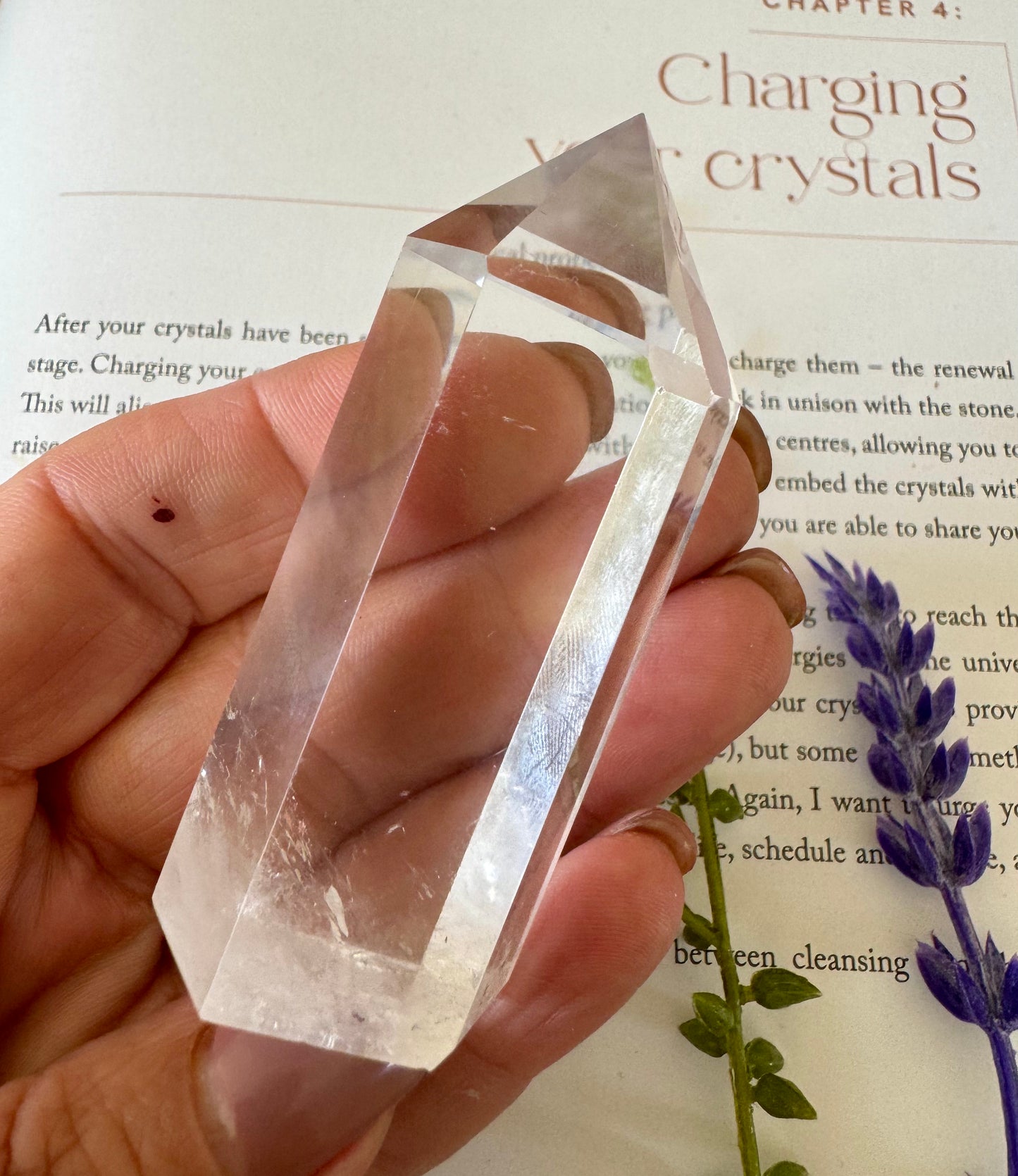 Clear Quartz Point 5