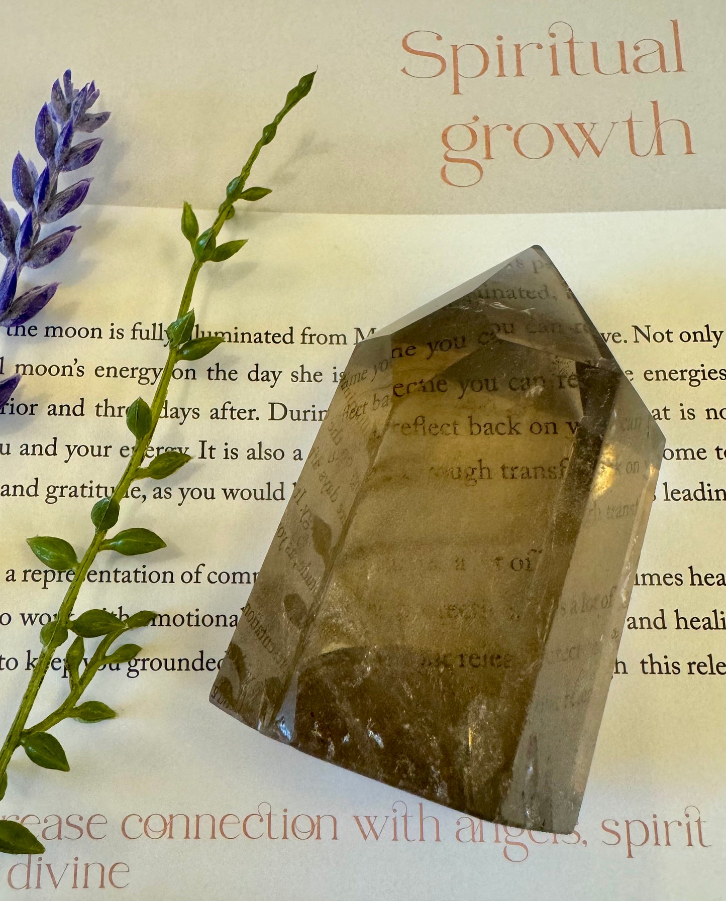 Smokey Quartz Point 3