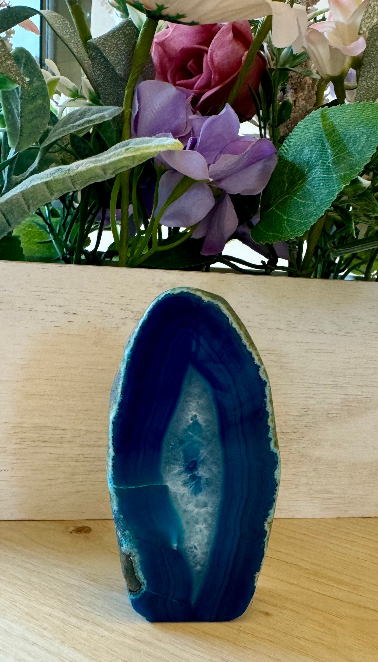 Blue Agate Freeform 1