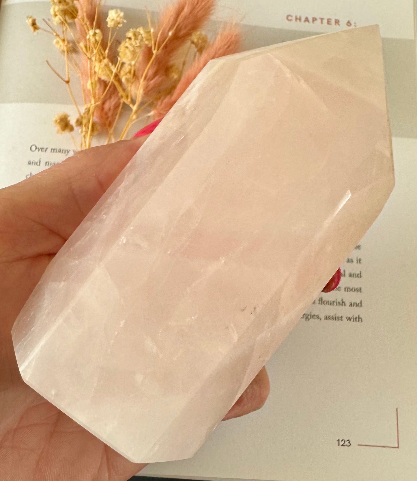 Rose Quartz Point 1