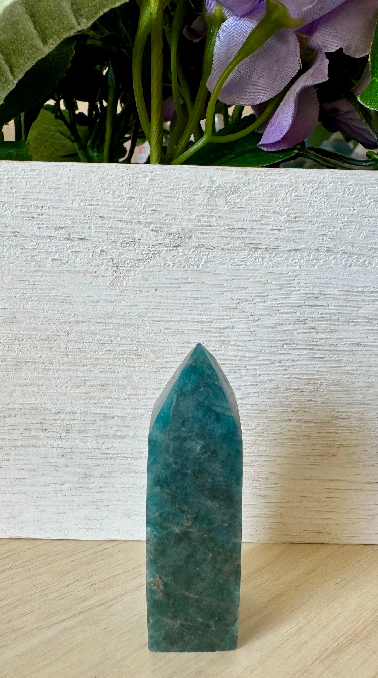 Blue Apatite Point 1