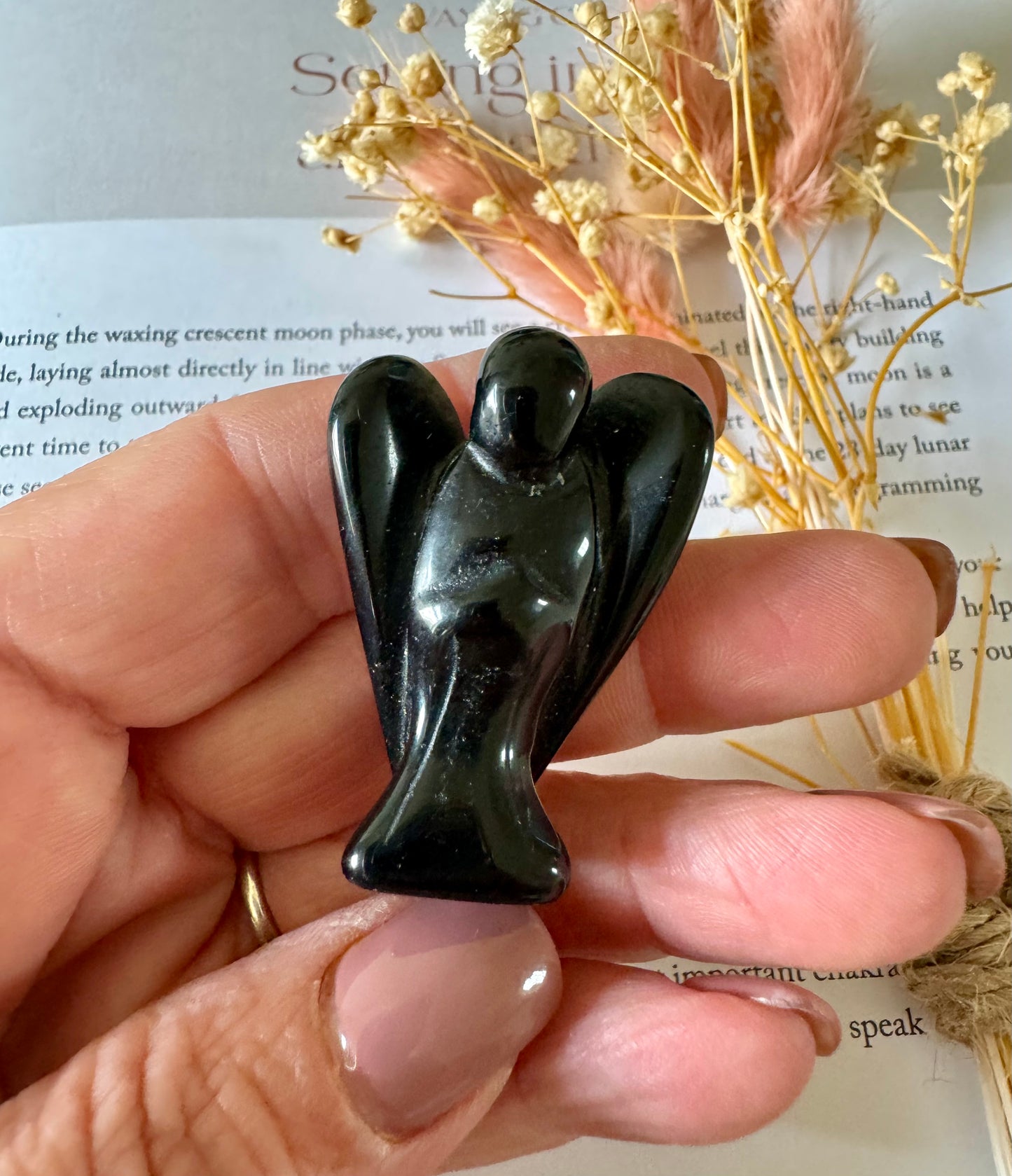 Black Obsidian Angel