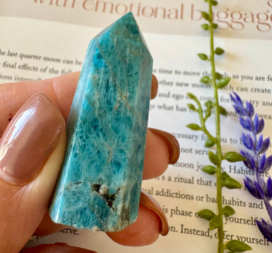 Blue Apatite Point 4