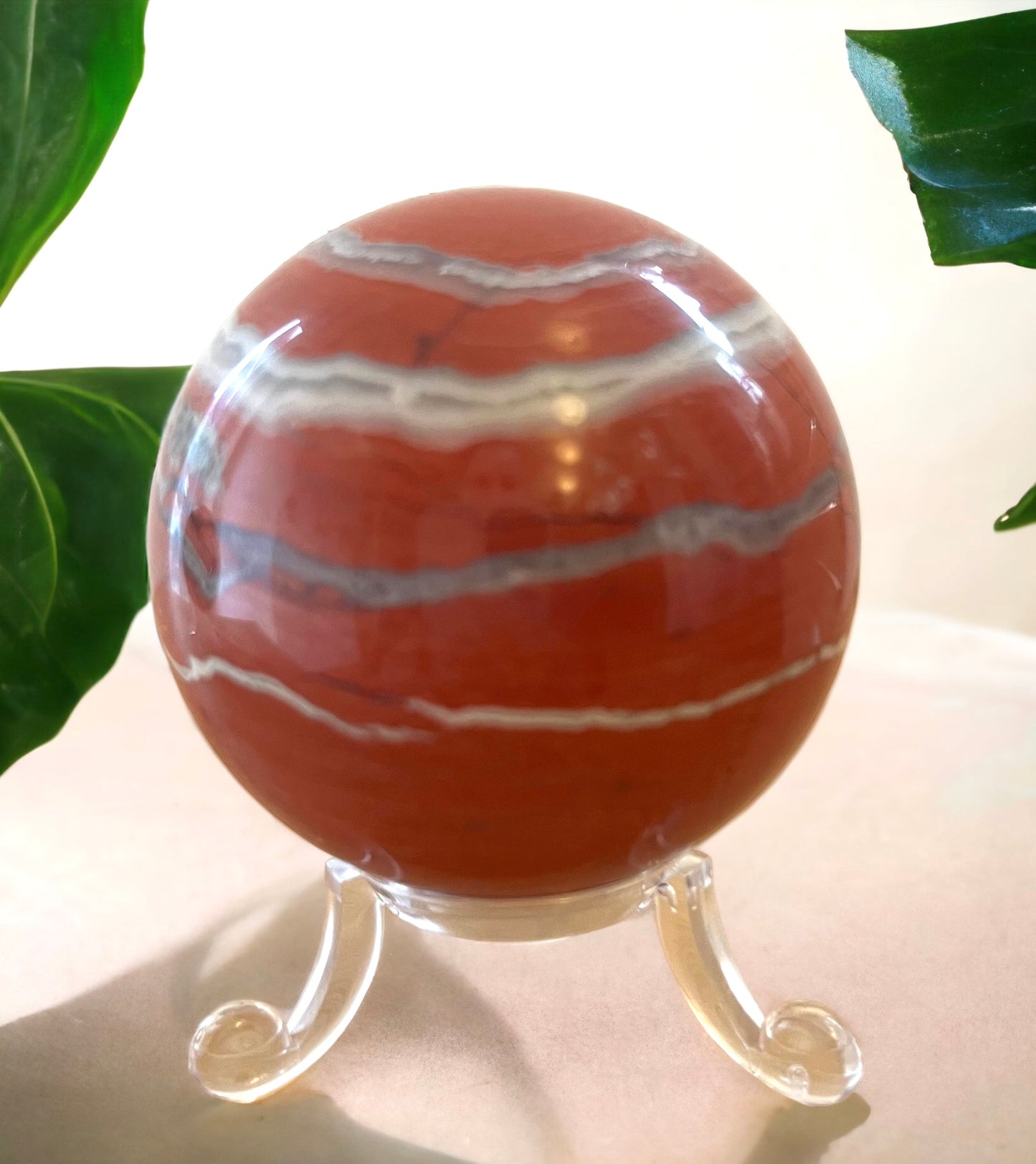 Red Jasper Sphere