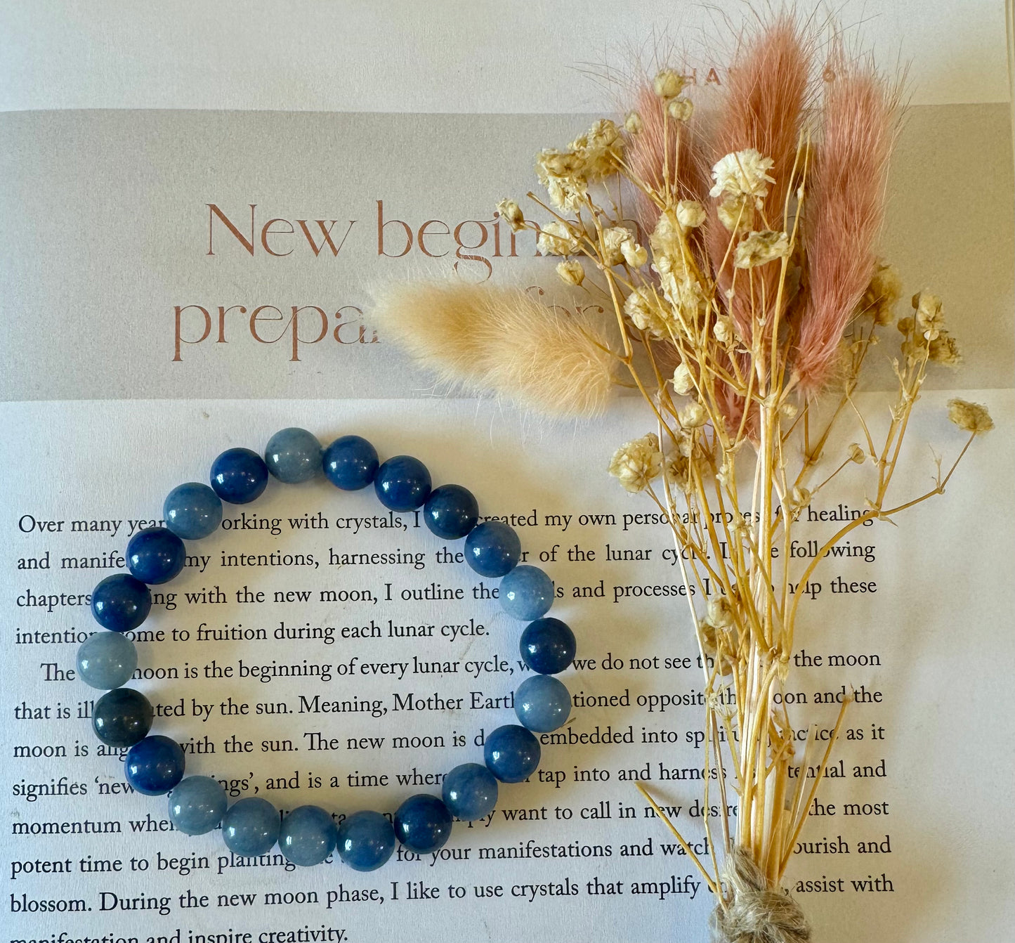 Blue Aventurine Bracelet 8mm