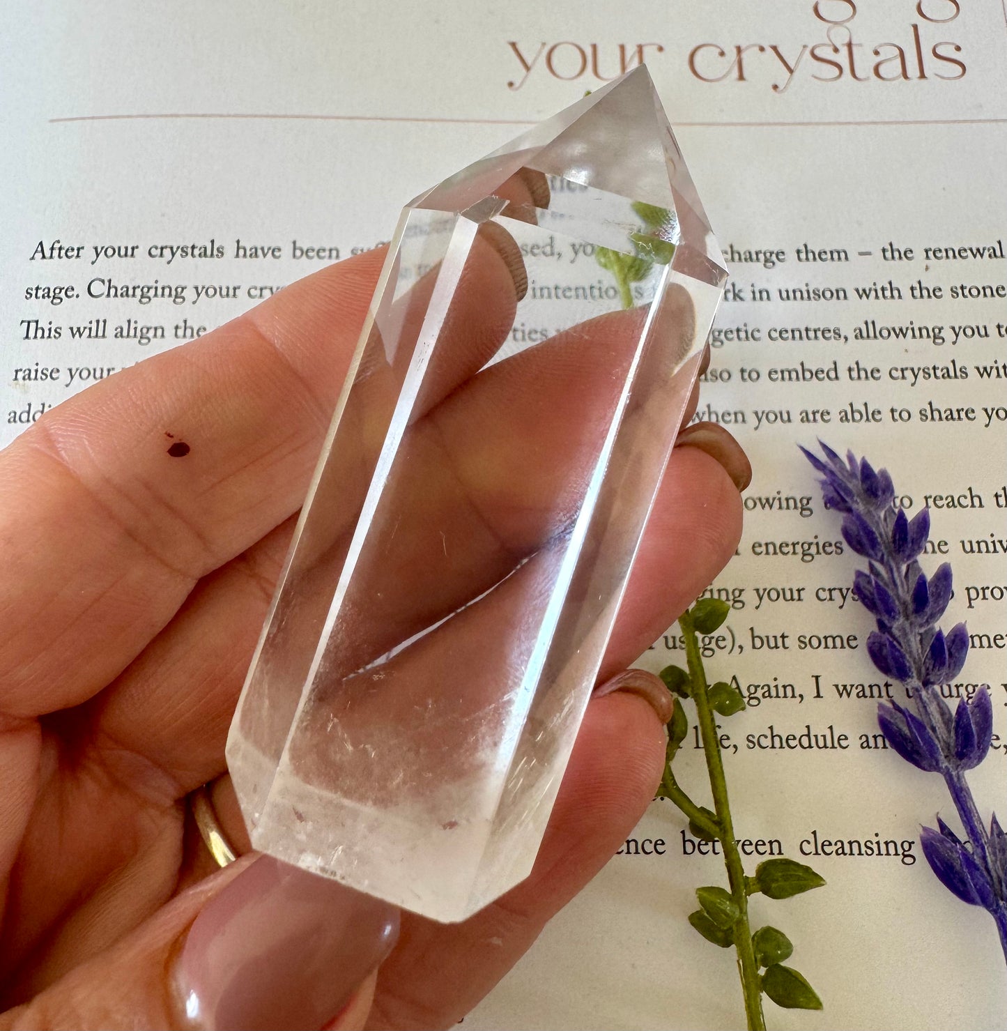 Clear Quartz Point 5