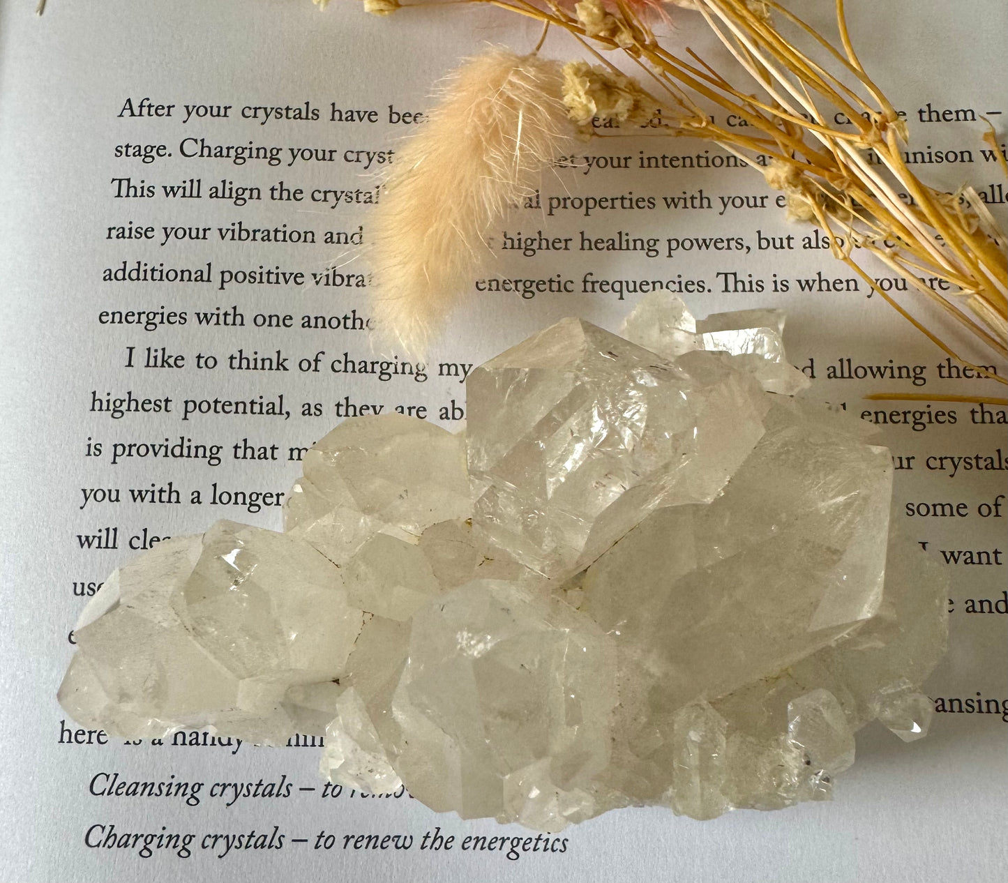 Clear Quartz Cluster 2