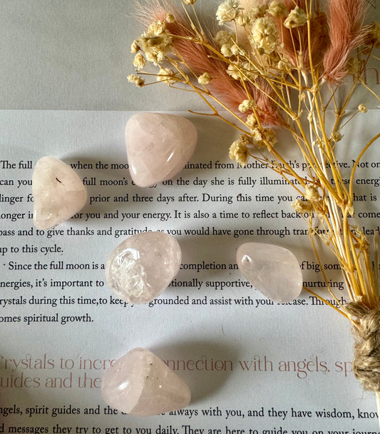 Rose Quartz Tumblestone