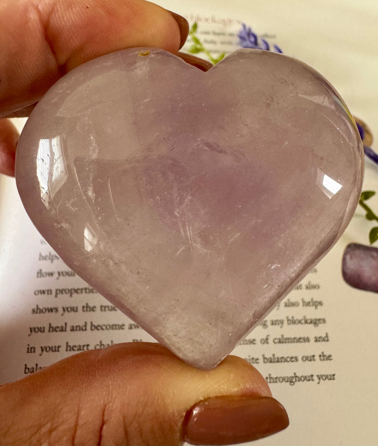 Amethyst Heart