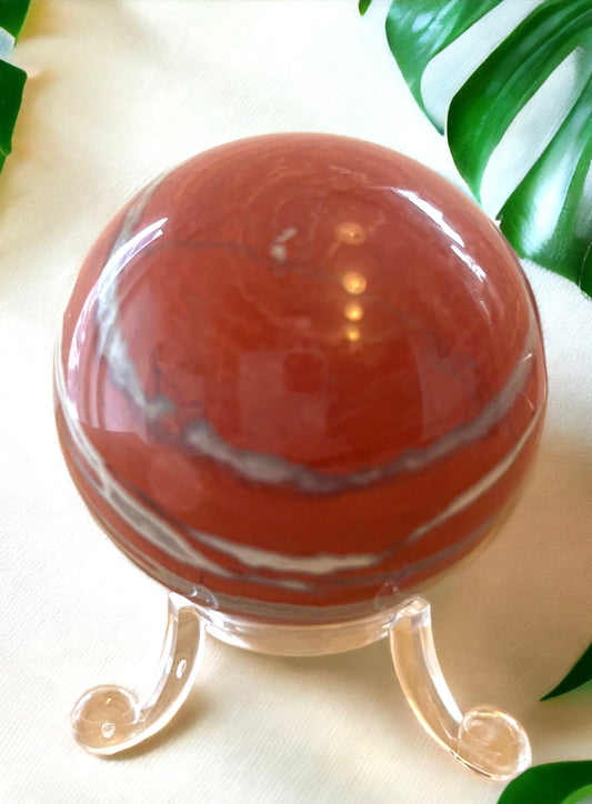 Red Jasper Sphere