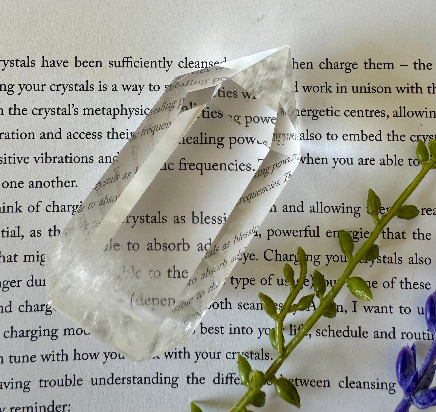 Clear Quartz Point 3