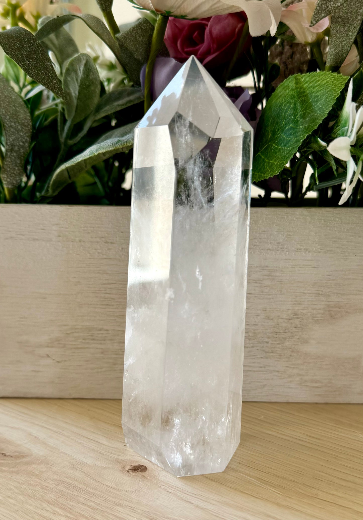 Clear Quartz Point 1