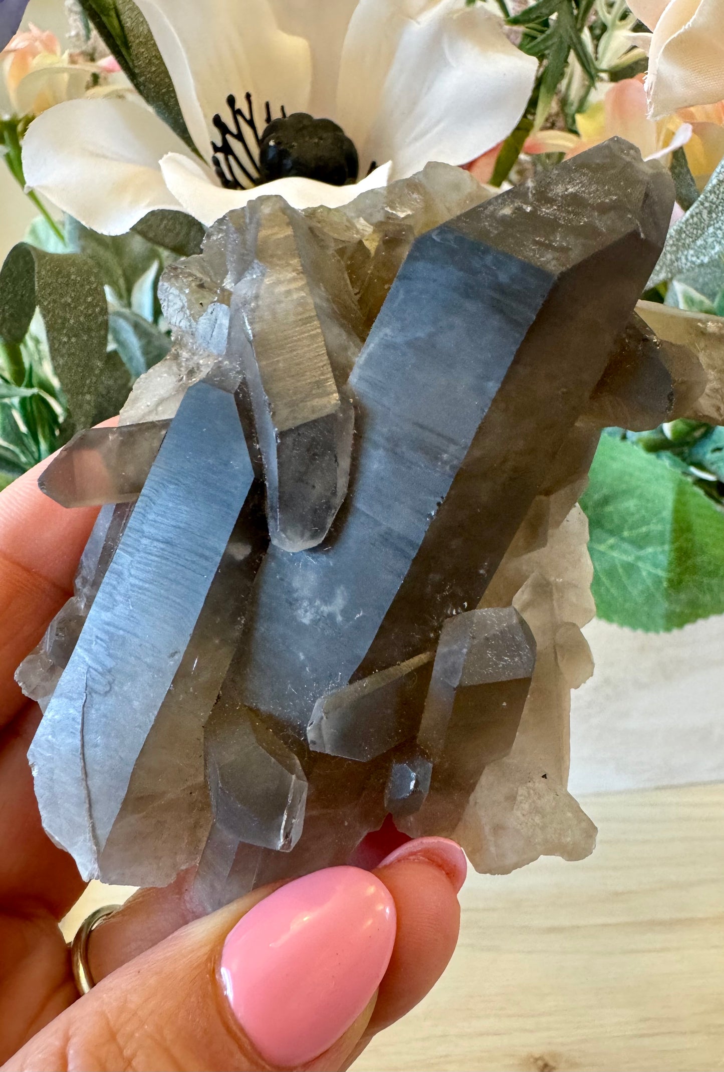 Smokey Quartz Cluster 1