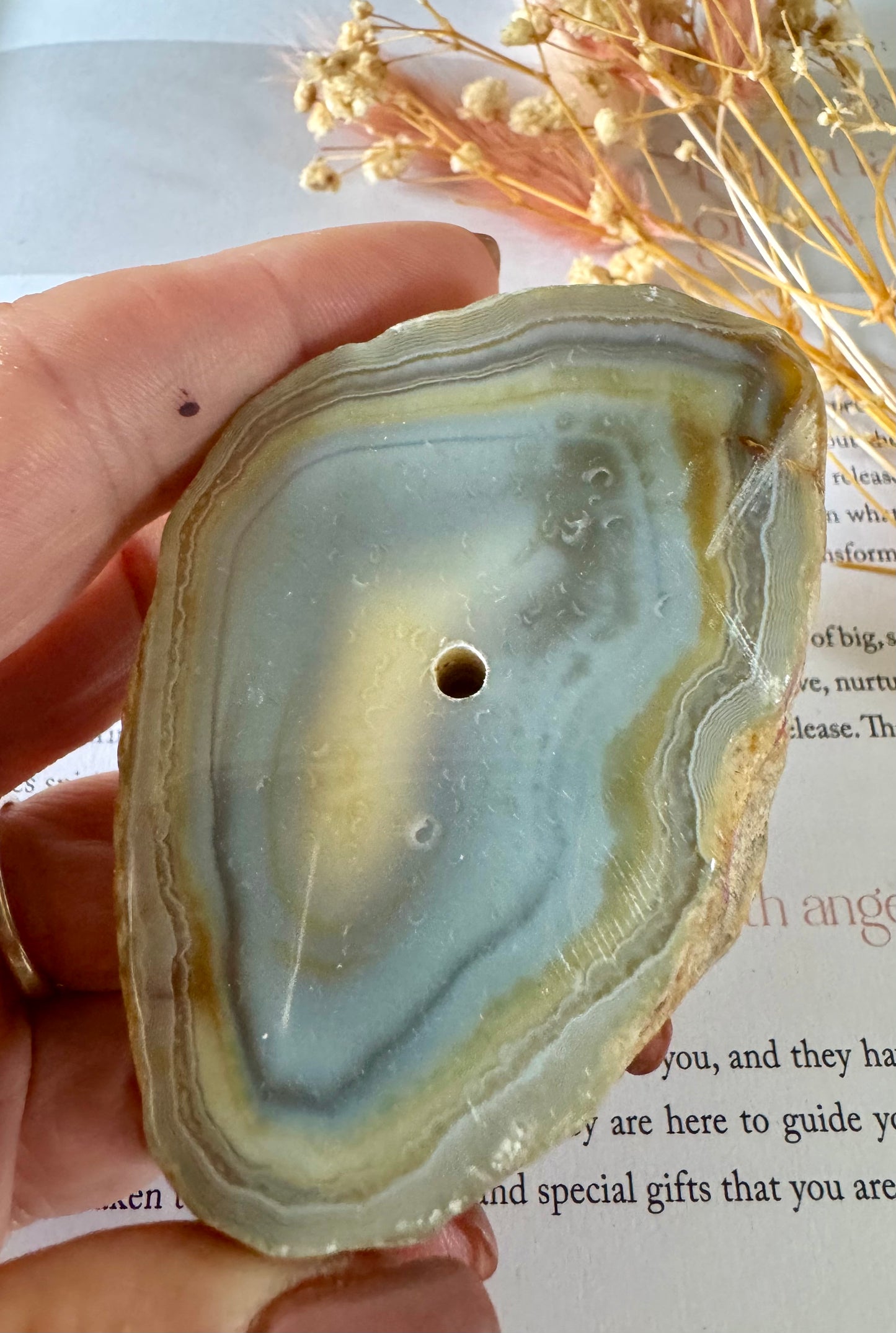 Agate Incense Holder 1