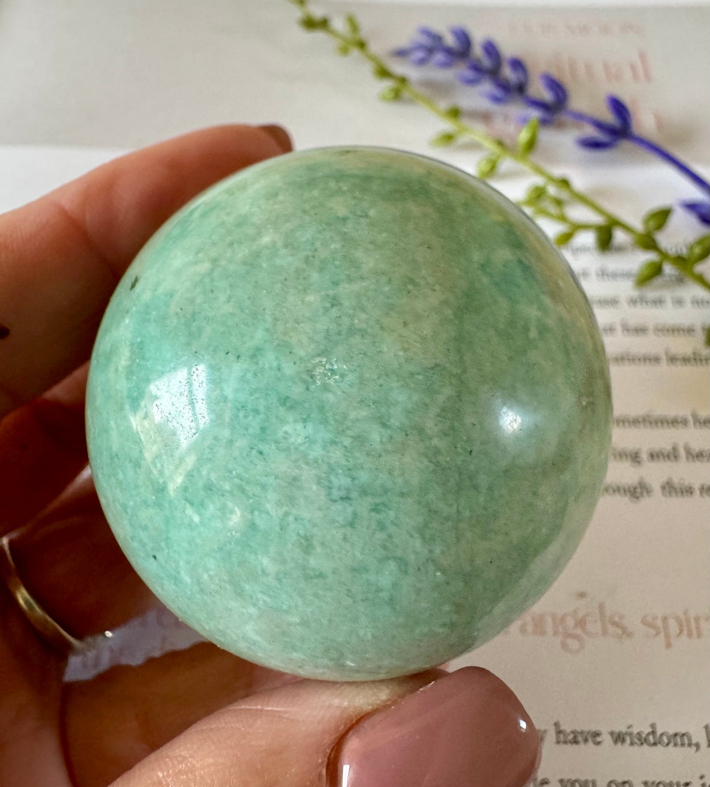 Amazonite Sphere