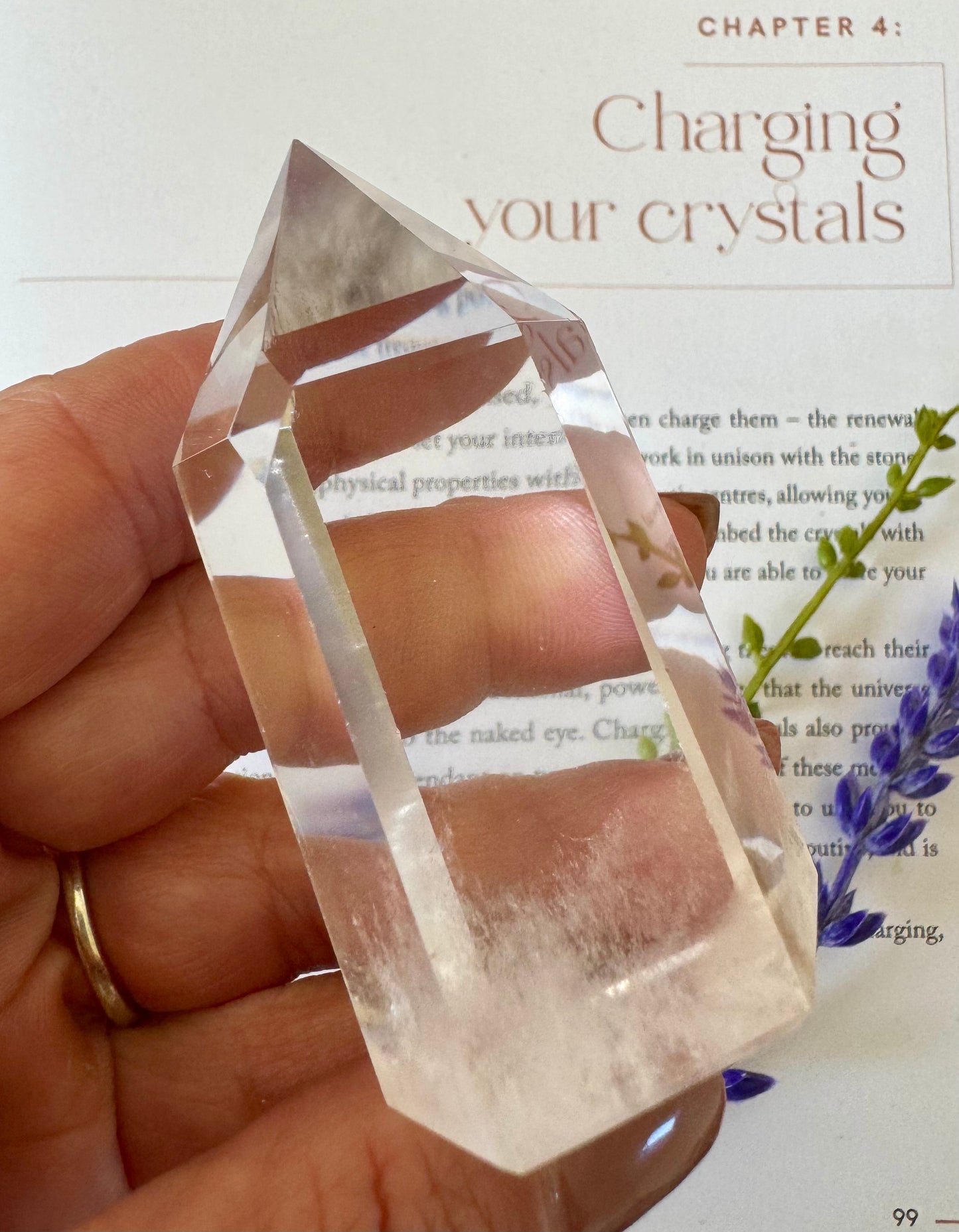 Clear Quartz Point 3