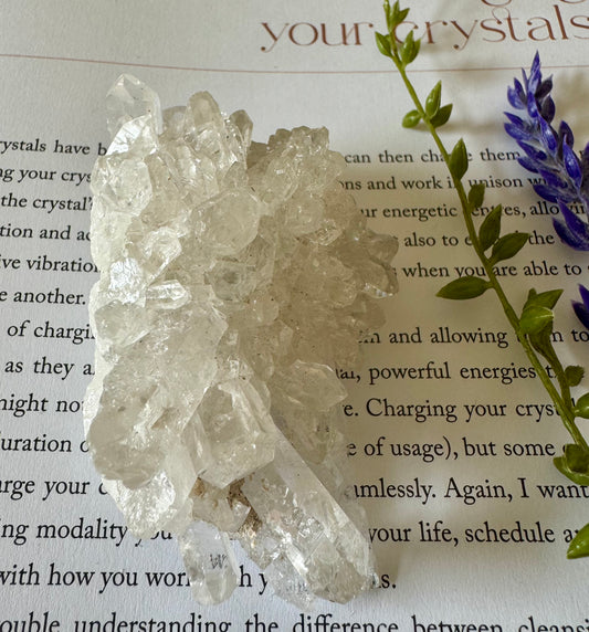 Clear Quartz Cluster 3