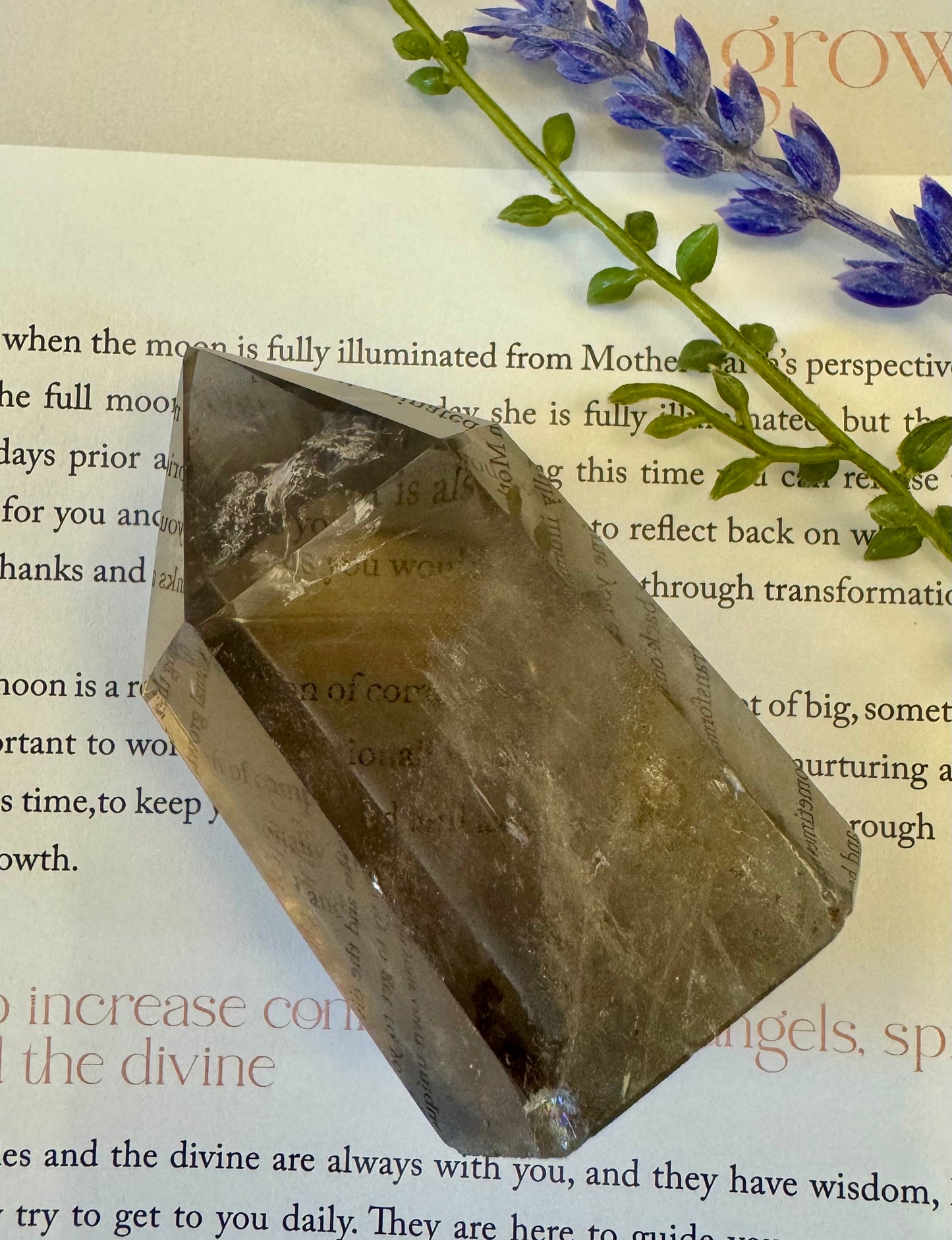 Smokey Quartz Point 3