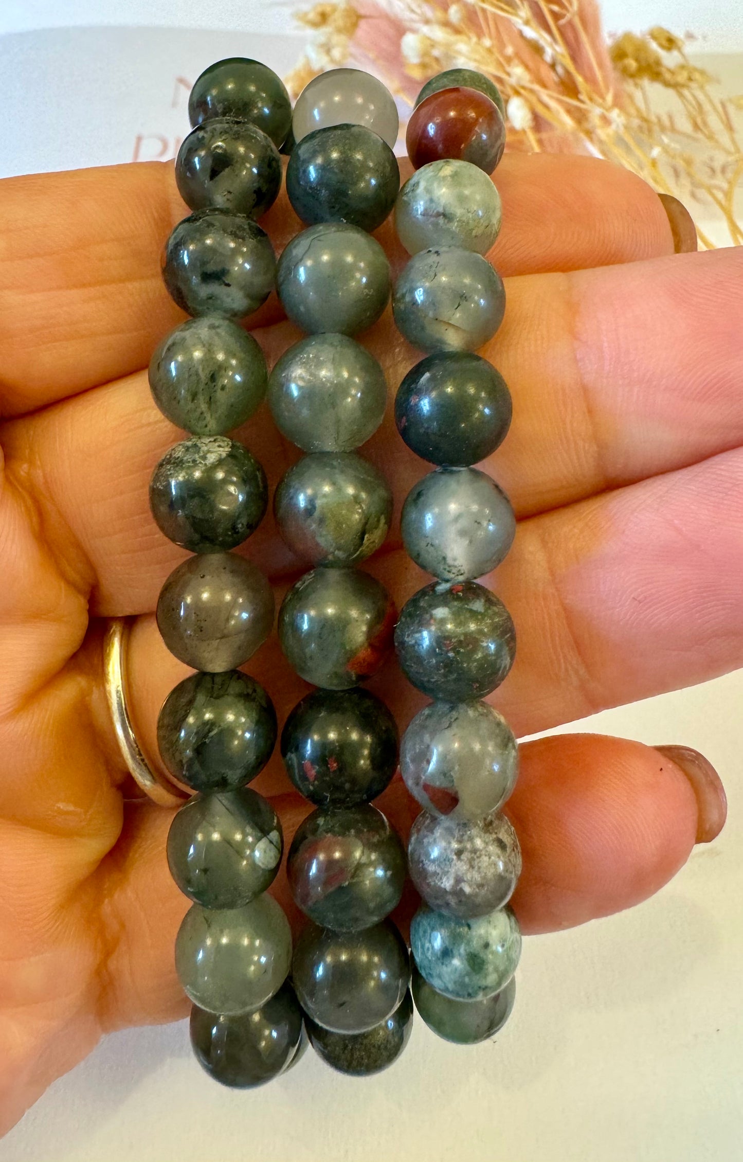 Bloodstone Bracelet