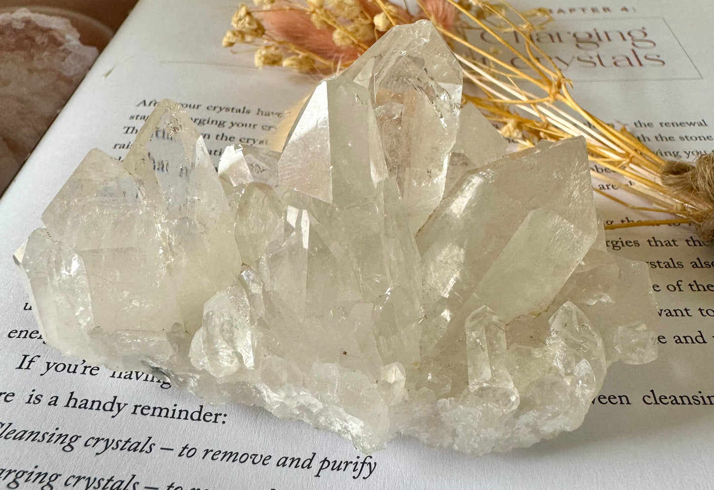 Clear Quartz Cluster 2