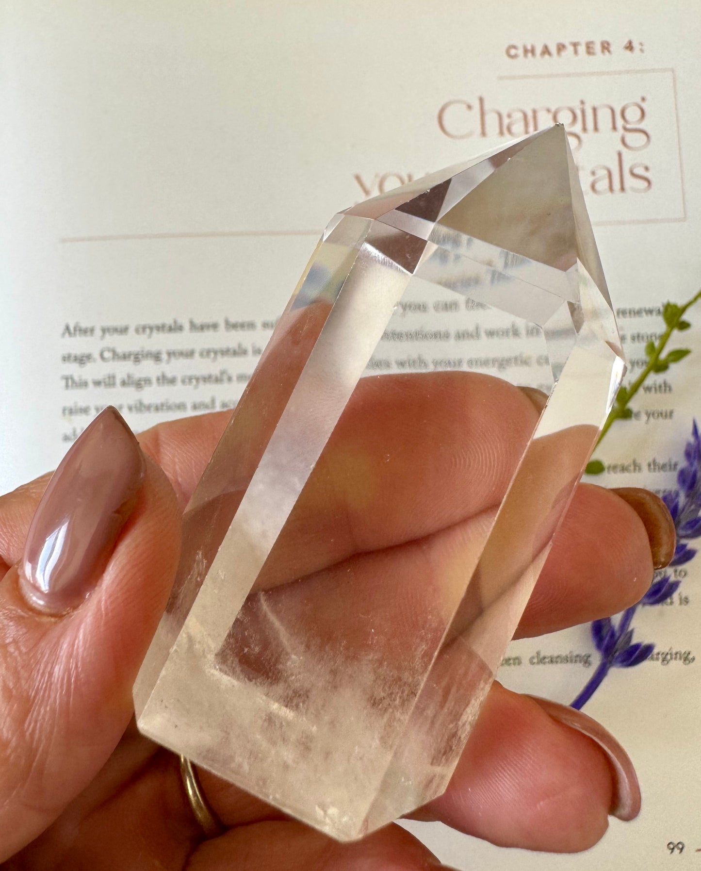 Clear Quartz Point 3