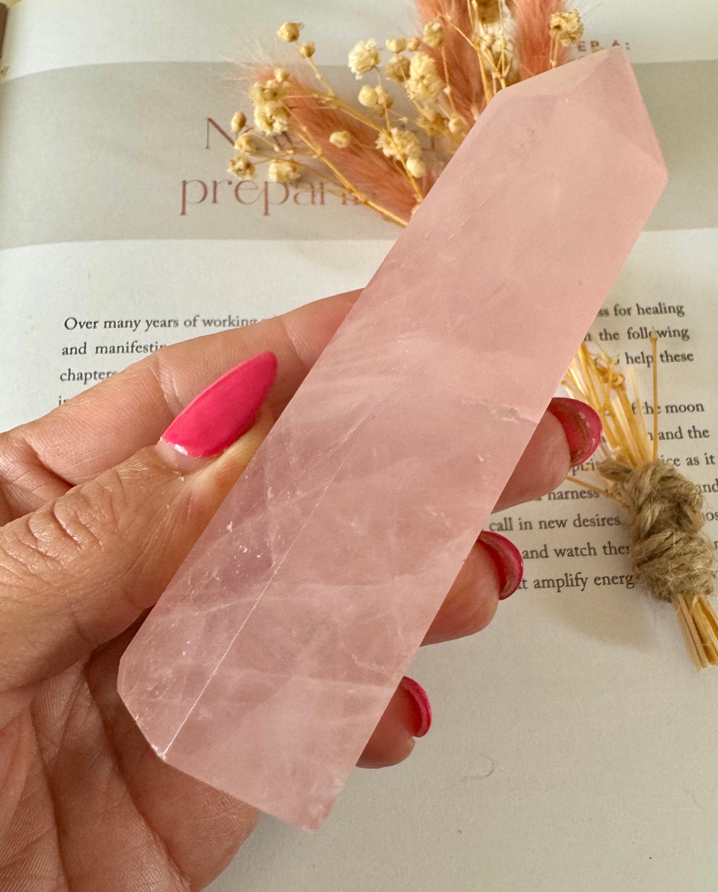 Rose Quartz Point 3