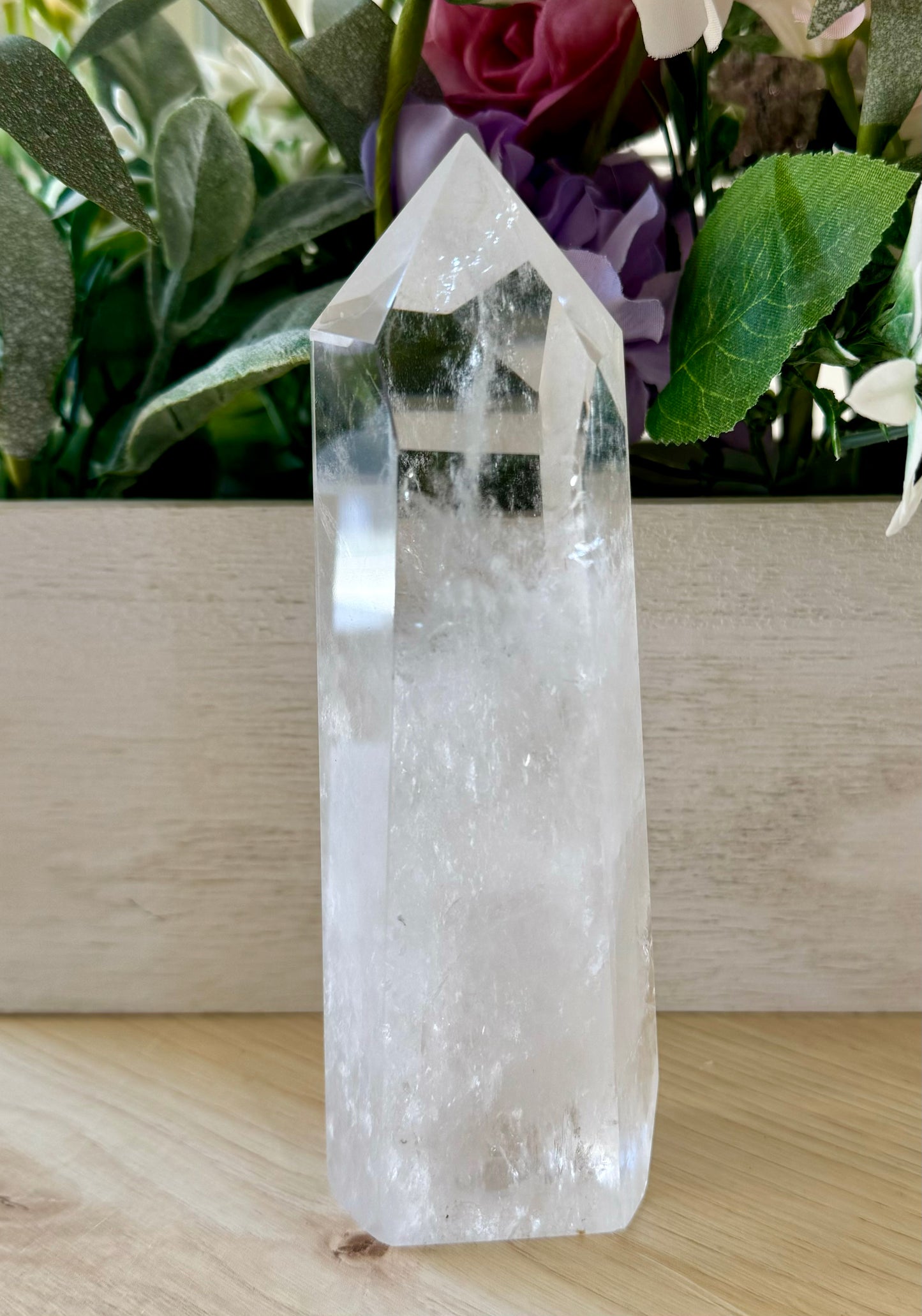 Clear Quartz Point 1