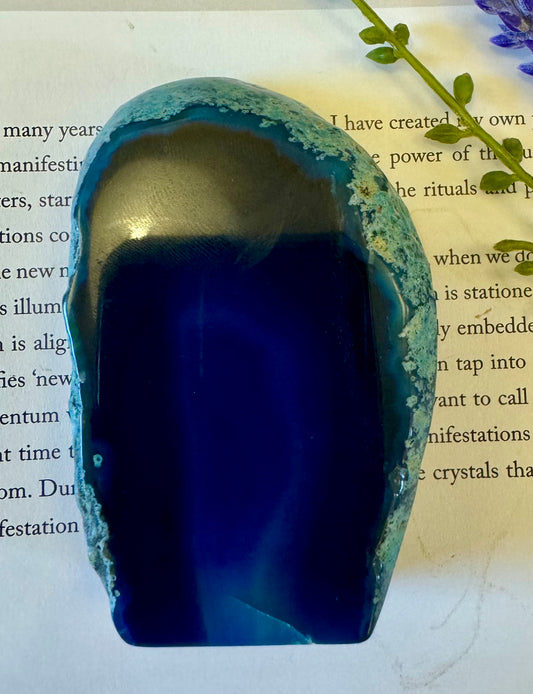 Blue Agate Freeform 2