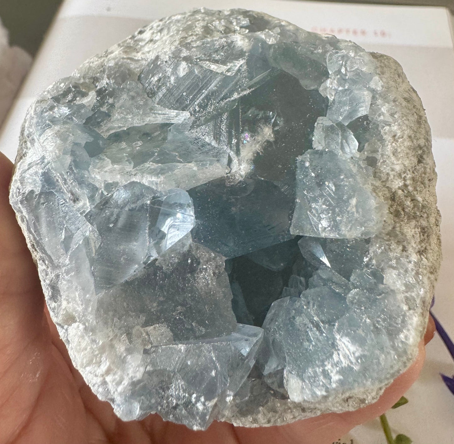 Celestite cluster 1