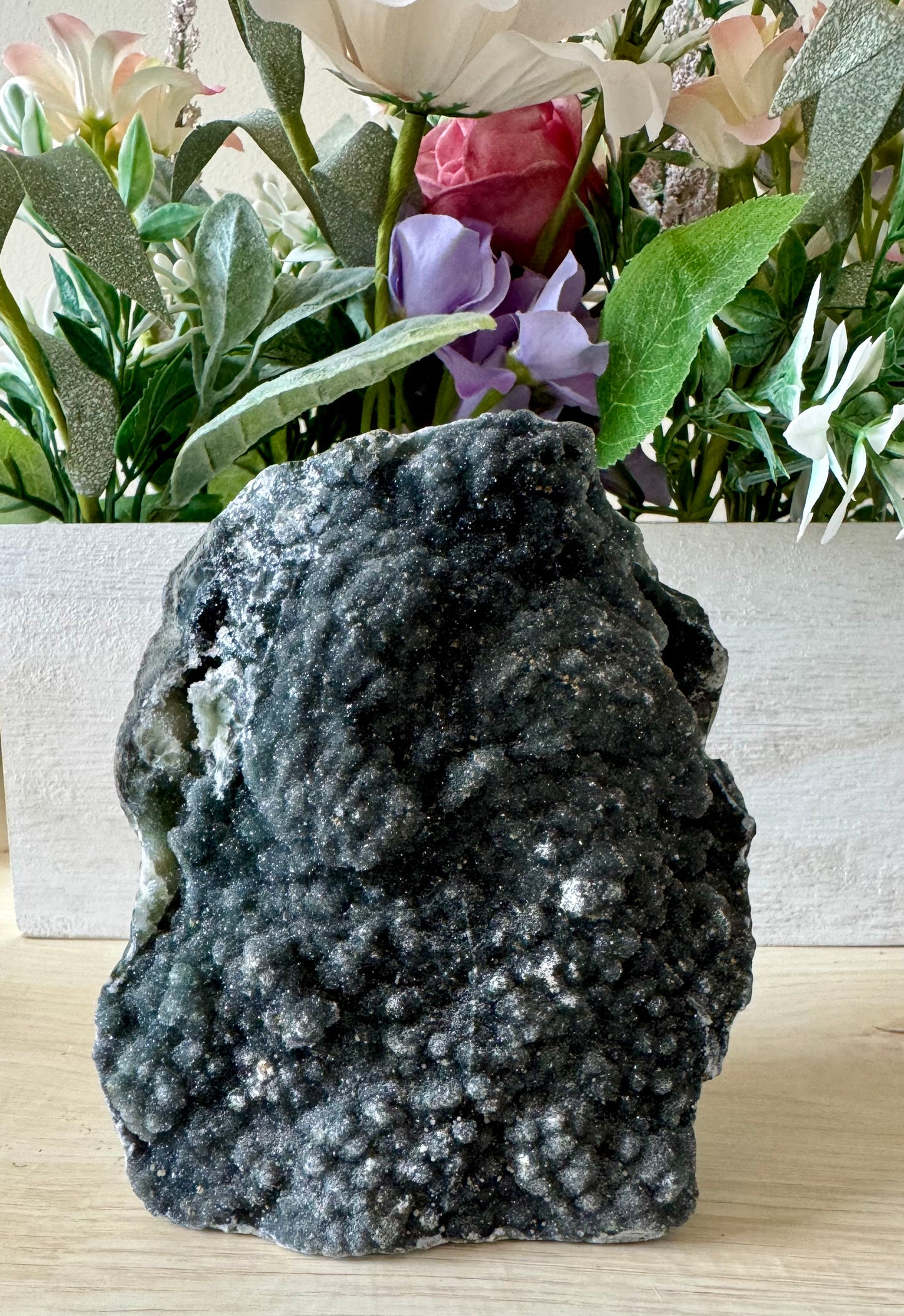 Black Amethyst Freeform Cluster 1