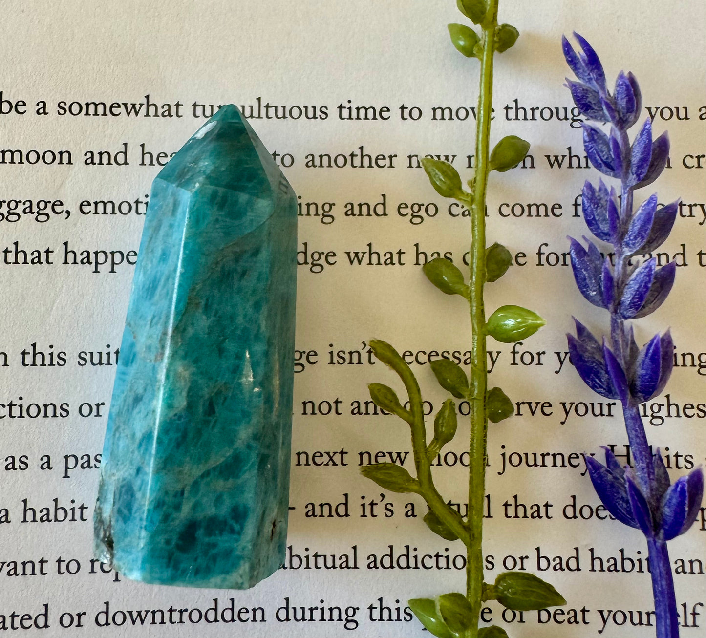 Blue Apatite Point 4