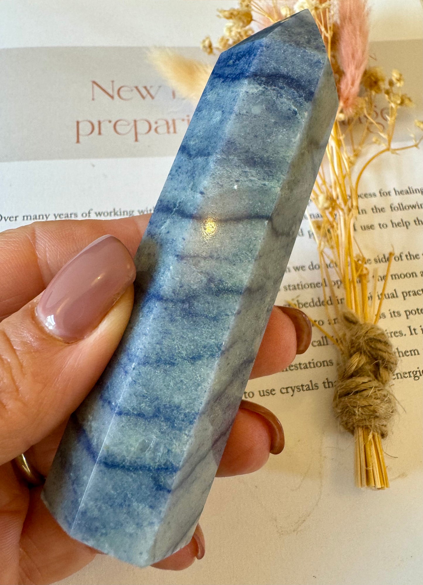 Blue Aventurine Point 1