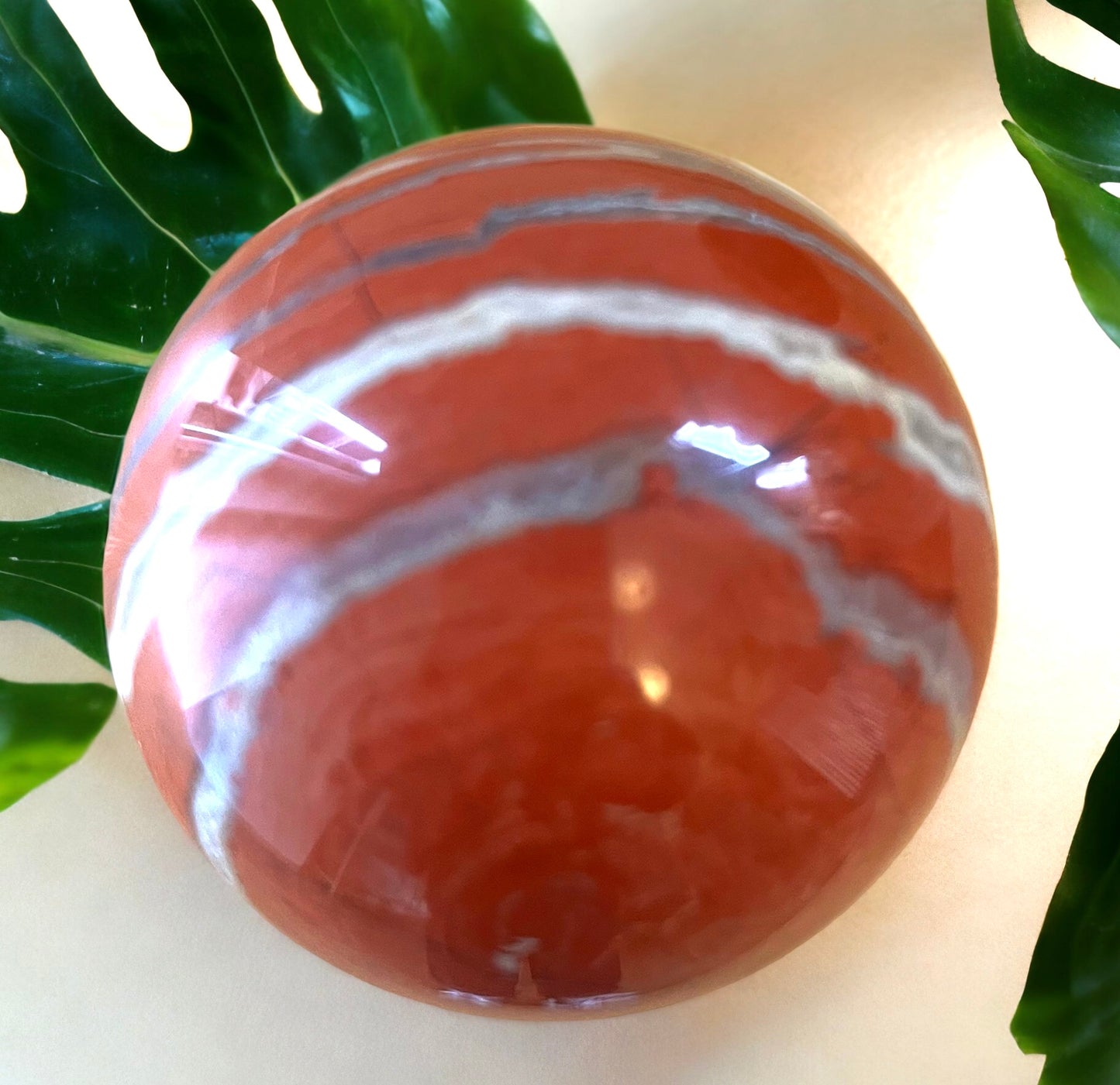 Red Jasper Sphere