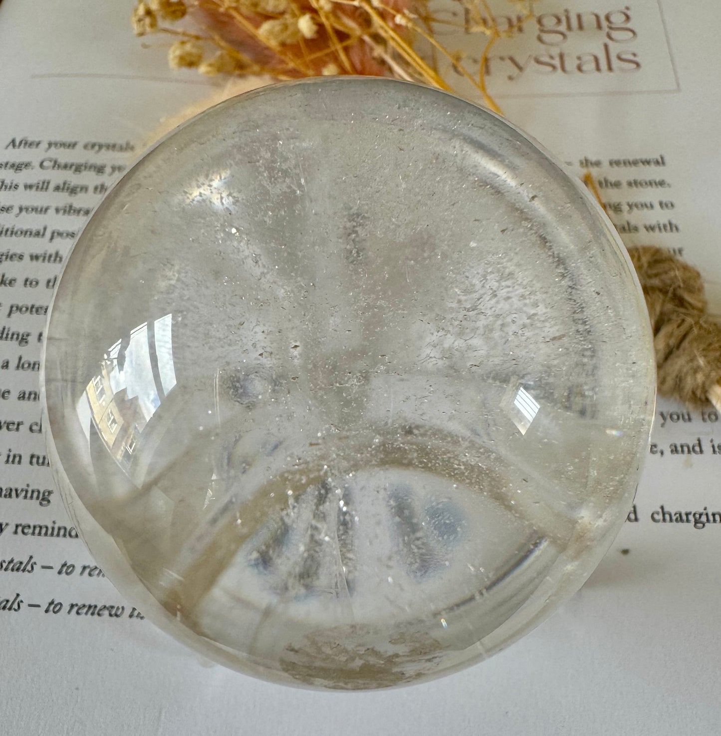 Clear Quartz Sphere