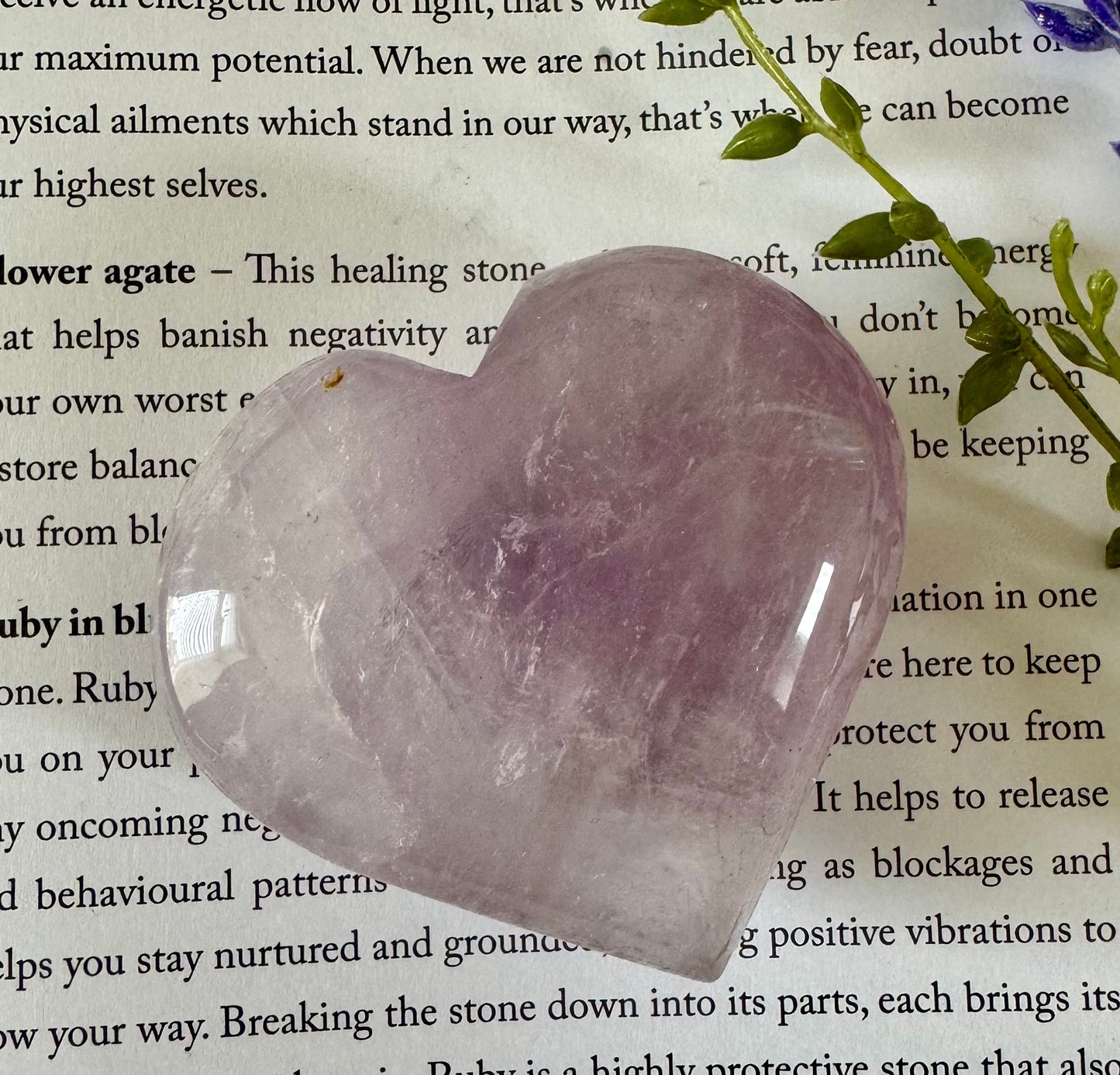 Amethyst Heart