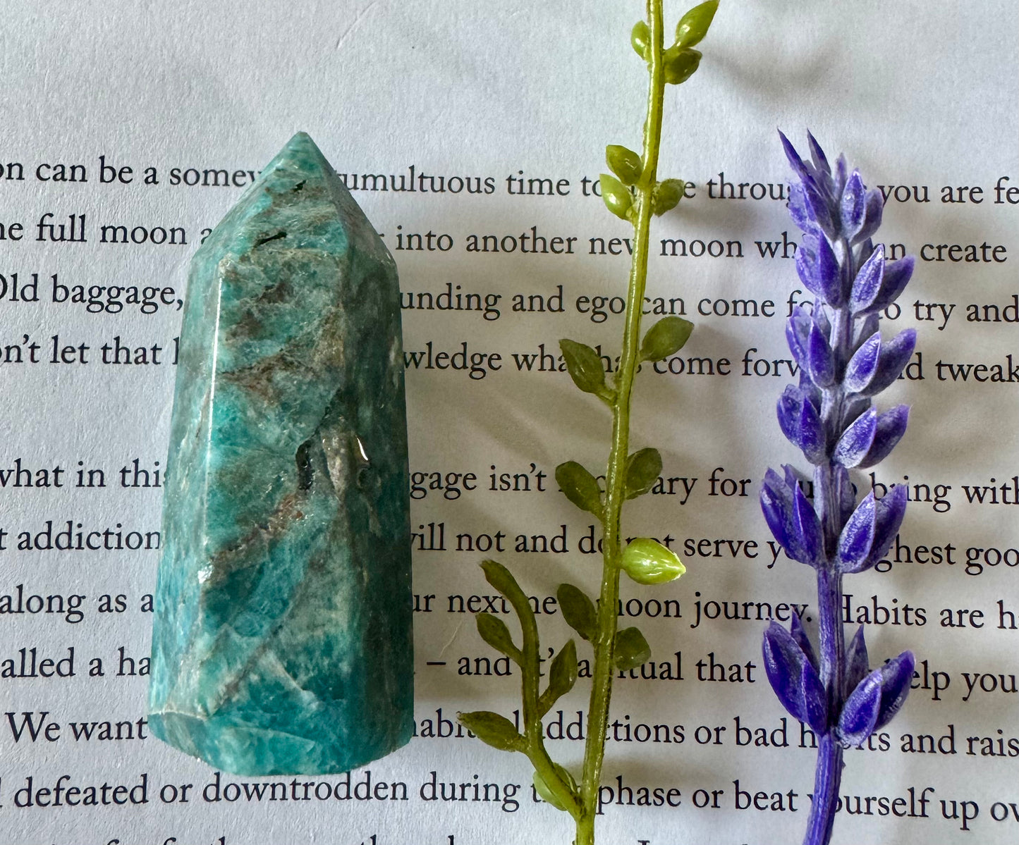 Blue Apatite Point 3