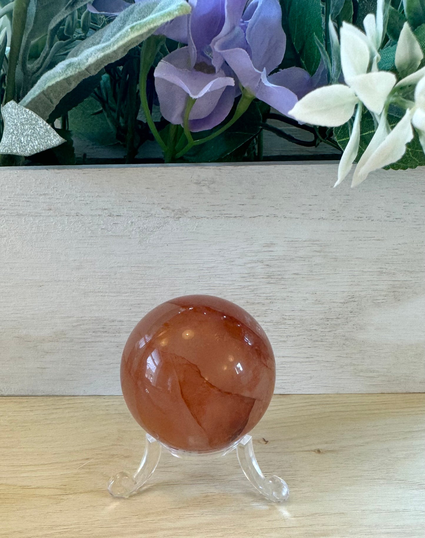 Fire Quartz Sphere 1