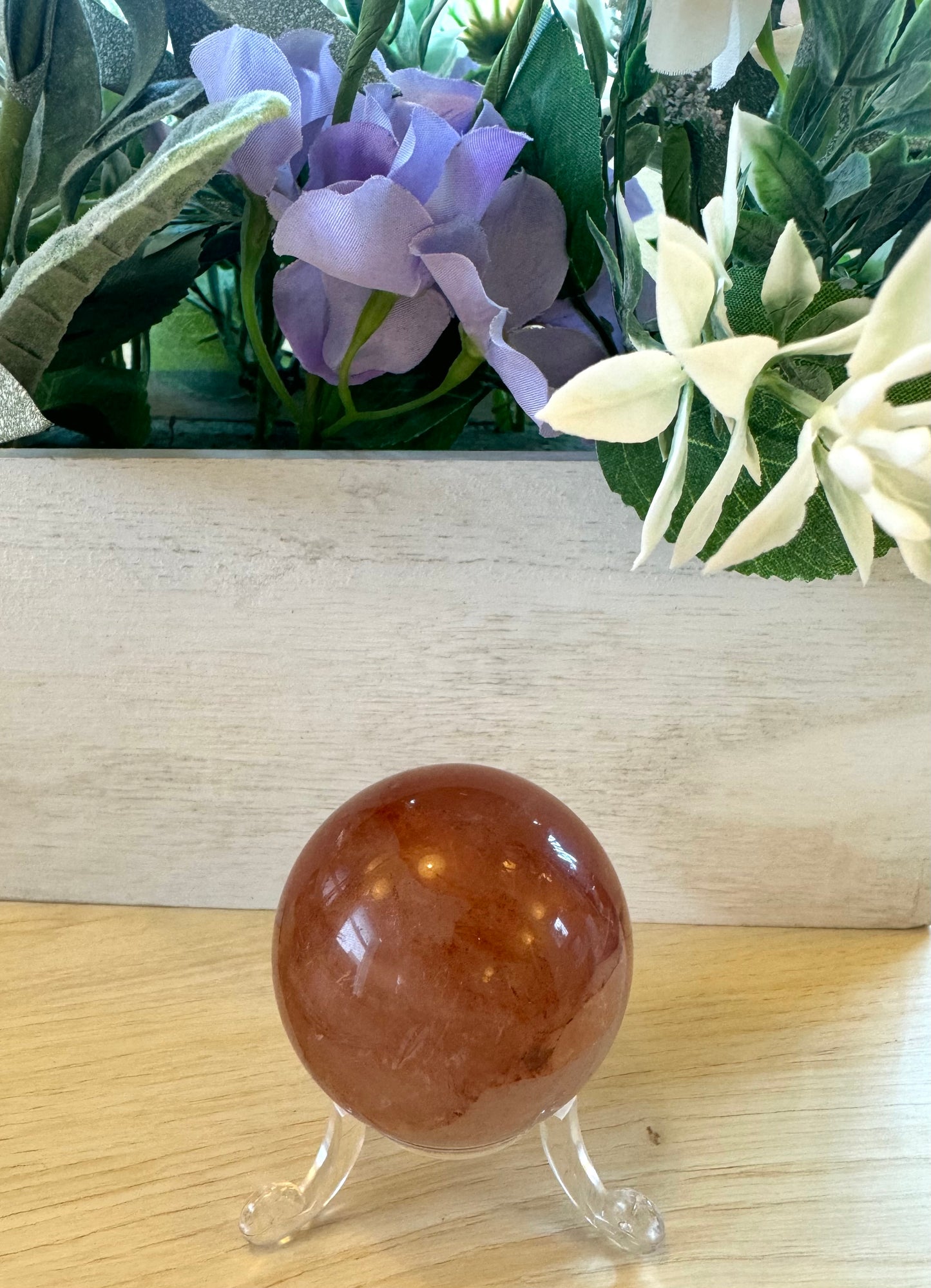 Fire Quartz Sphere 2