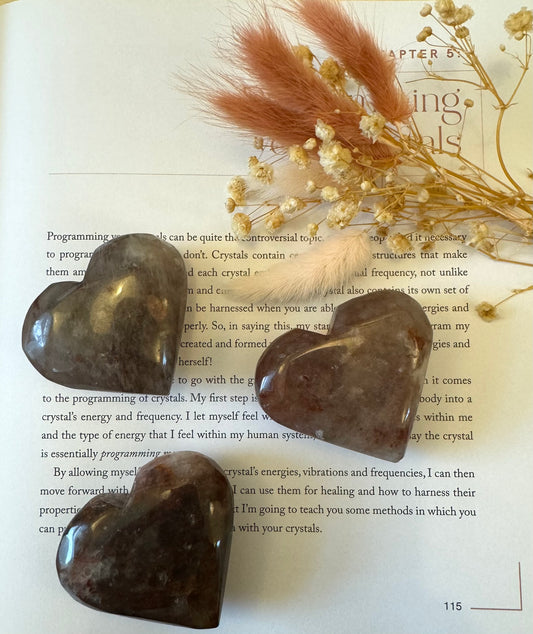 Fire Quartz Heart